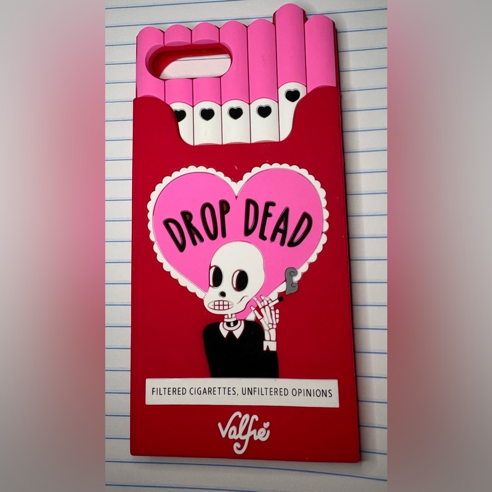 Like new Valfre Drop Dead iPhone 7plus/8plus Case